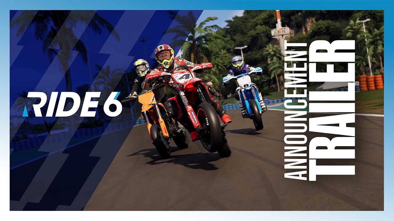 gite560hg's tweet card. RIDE6 - Announcement Trailer