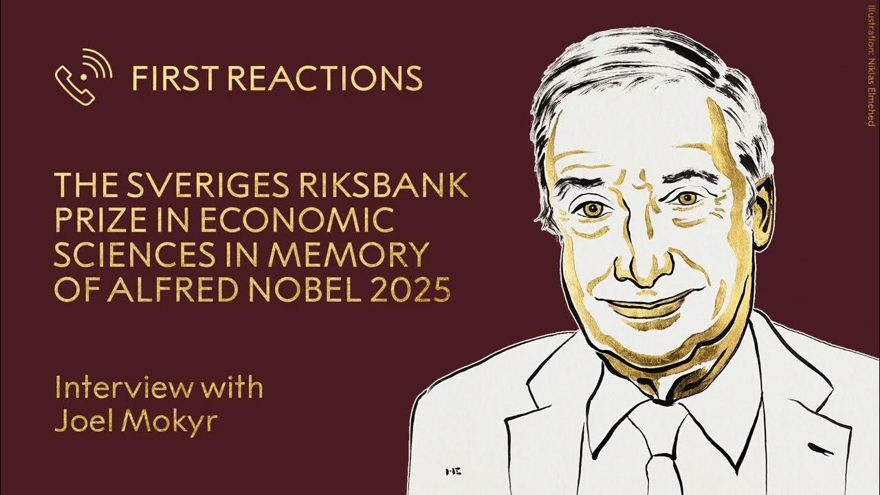 vimalk_singh's tweet card. First reactions | Joel Mokyr, prize in economic sciences 2025 |...