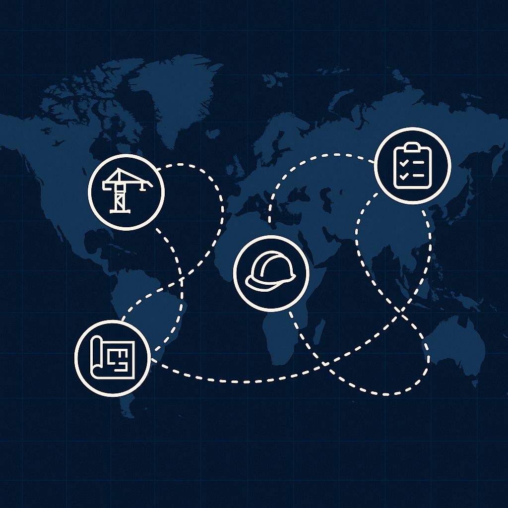 IngeniousBuild's tweet card. APAC-based Elise Rowe reveals the universal pain points plaguing construction teams—from disconnected tools to burnout—and why global construction project management solutions like INGENIOUS.BUILD...