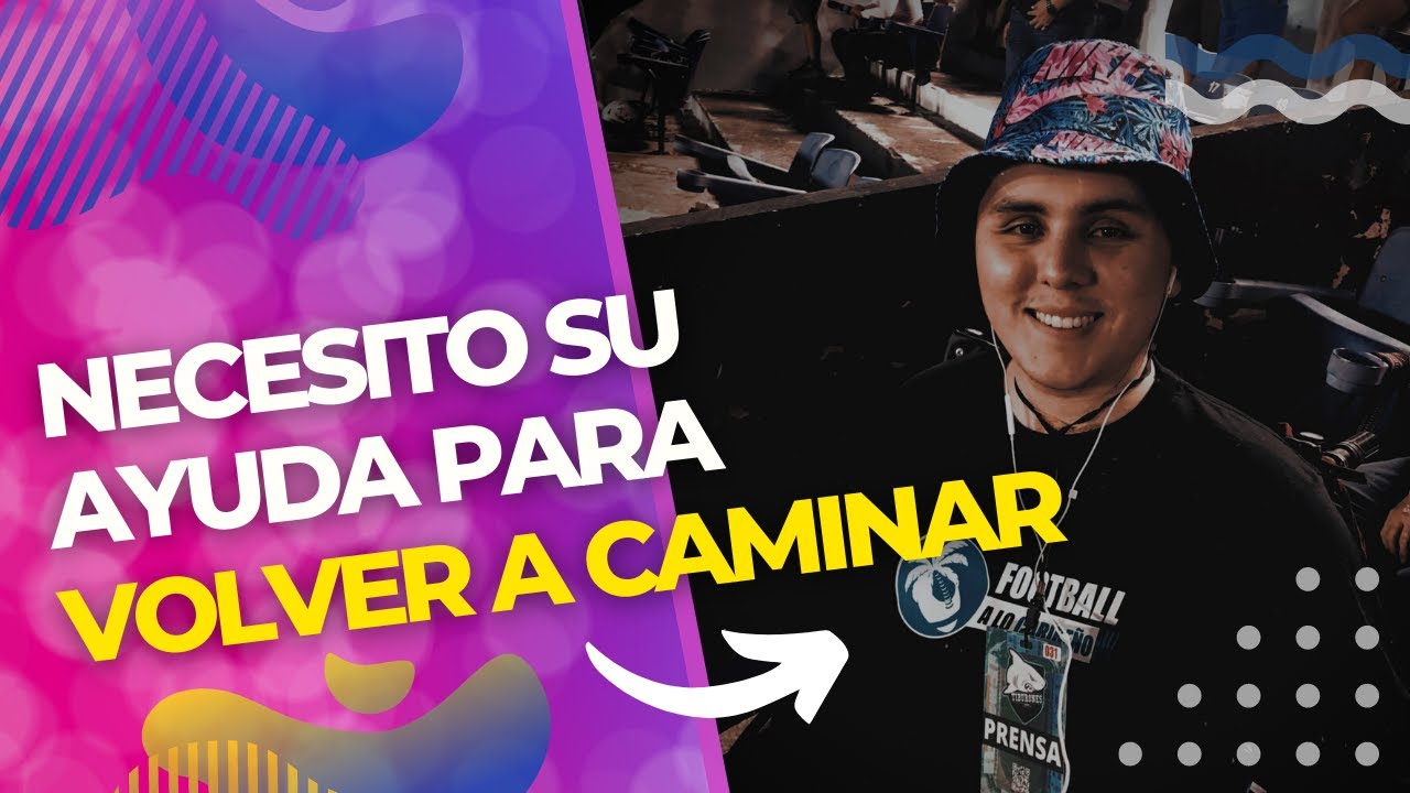 YayoRocha11's tweet card. Necesito su ayuda para volver a caminar l Yayo Rocha