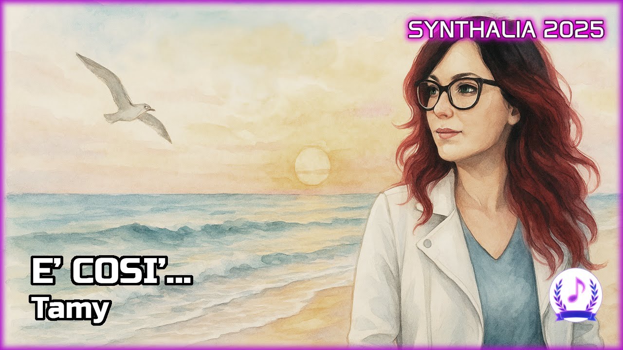 lottopython's tweet card. E' COSI'... - Tamy - #Synthalia2025