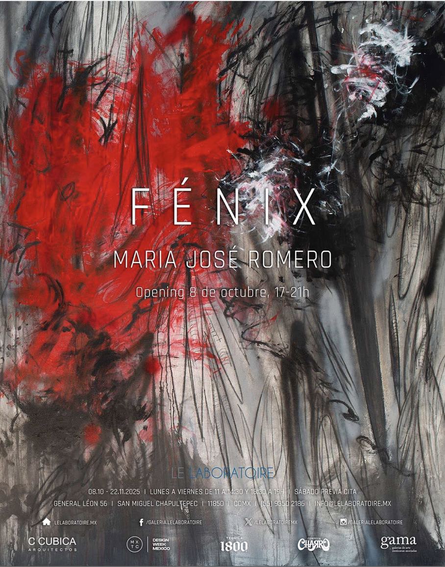 HelloDF's tweet card. Fénix de María José Romero supone una maniobra personal para la renovación y la conclusión de una etapa vital a través de una transformación, como el ave misma. Como bien señala la propia artista, la...