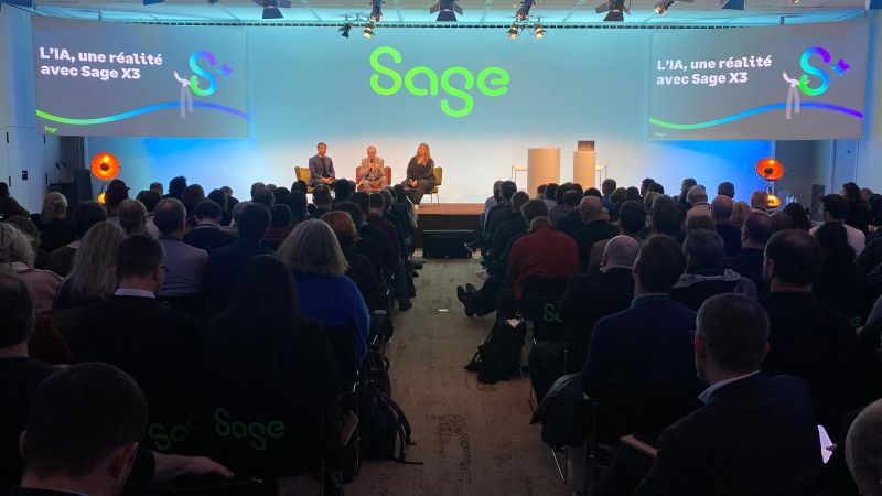 ThomasForfer's tweet card. 📢🎉La 9ème édition du Club Clients Sage X3 bat son plein depuis ce matin au SALONS DE L'AVEYRON - Paris Bercy ! 250 clients réunis pour échanger sur notre vision stratégique et partager autour de...