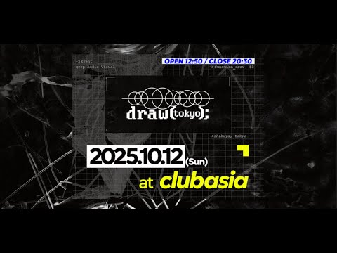 monoton_music's tweet card. draw(tokyo); #3 | Streaming Archive | Main Stage