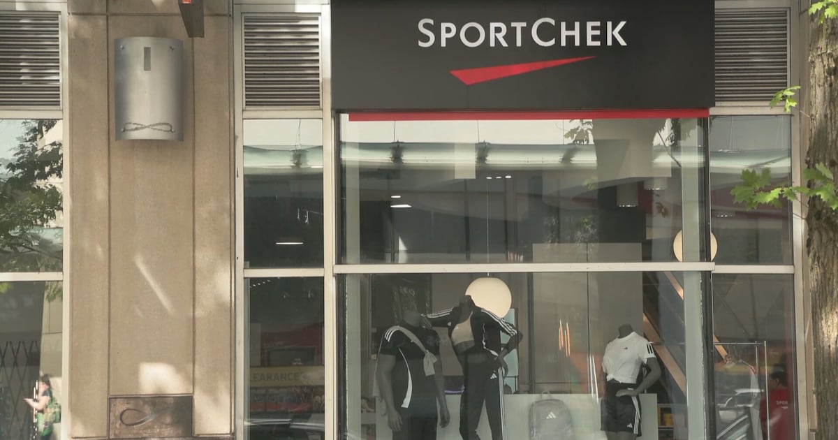 CP24's tweet card. A former Sportchek employee is speaking out after she says she was fired for attempting to stop a shoplifter at the company’s Robson Street location in downtown Vancouver.