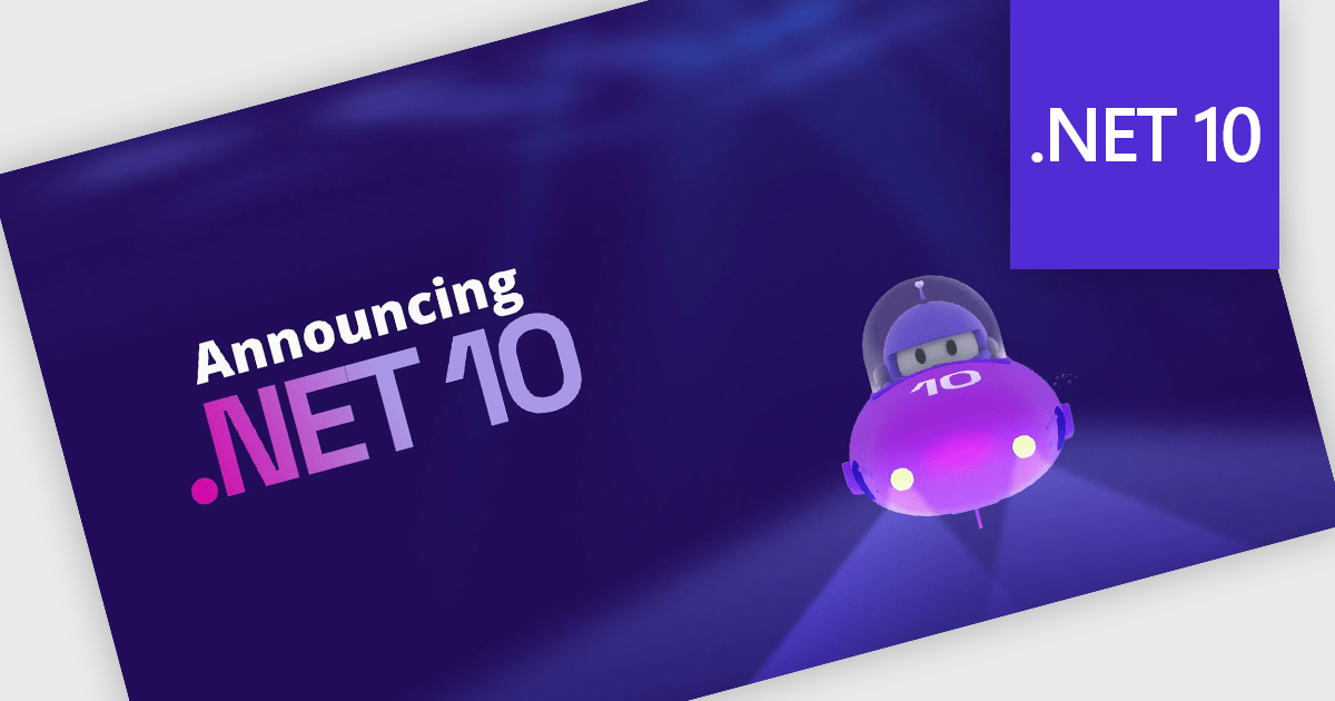 ComponentSource's tweet card. .NET 10 brings faster performance, stronger security, updated languages, and built-in support for AI development.