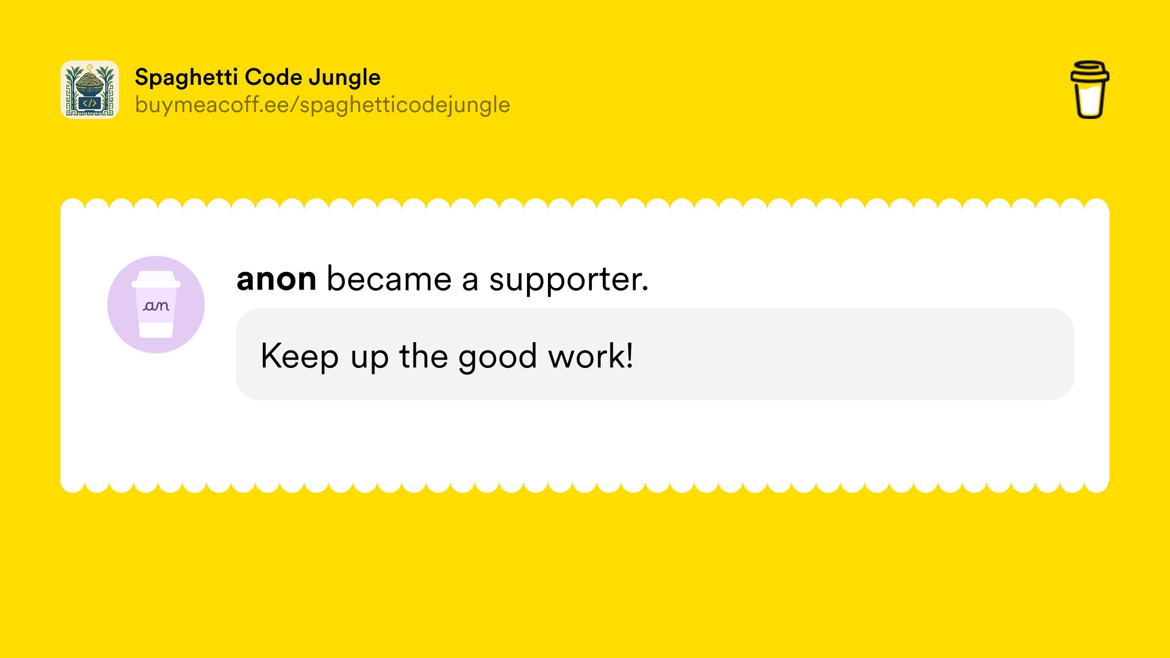 SpagCodeJungle's tweet card. Welcome to Spaghetti Code Jungle, your cozy corner of the internet where messy code untangles itself into elegant solutions. Here, you’ll find bite-sized tutorials, deep-dive walkthroughs, and practic