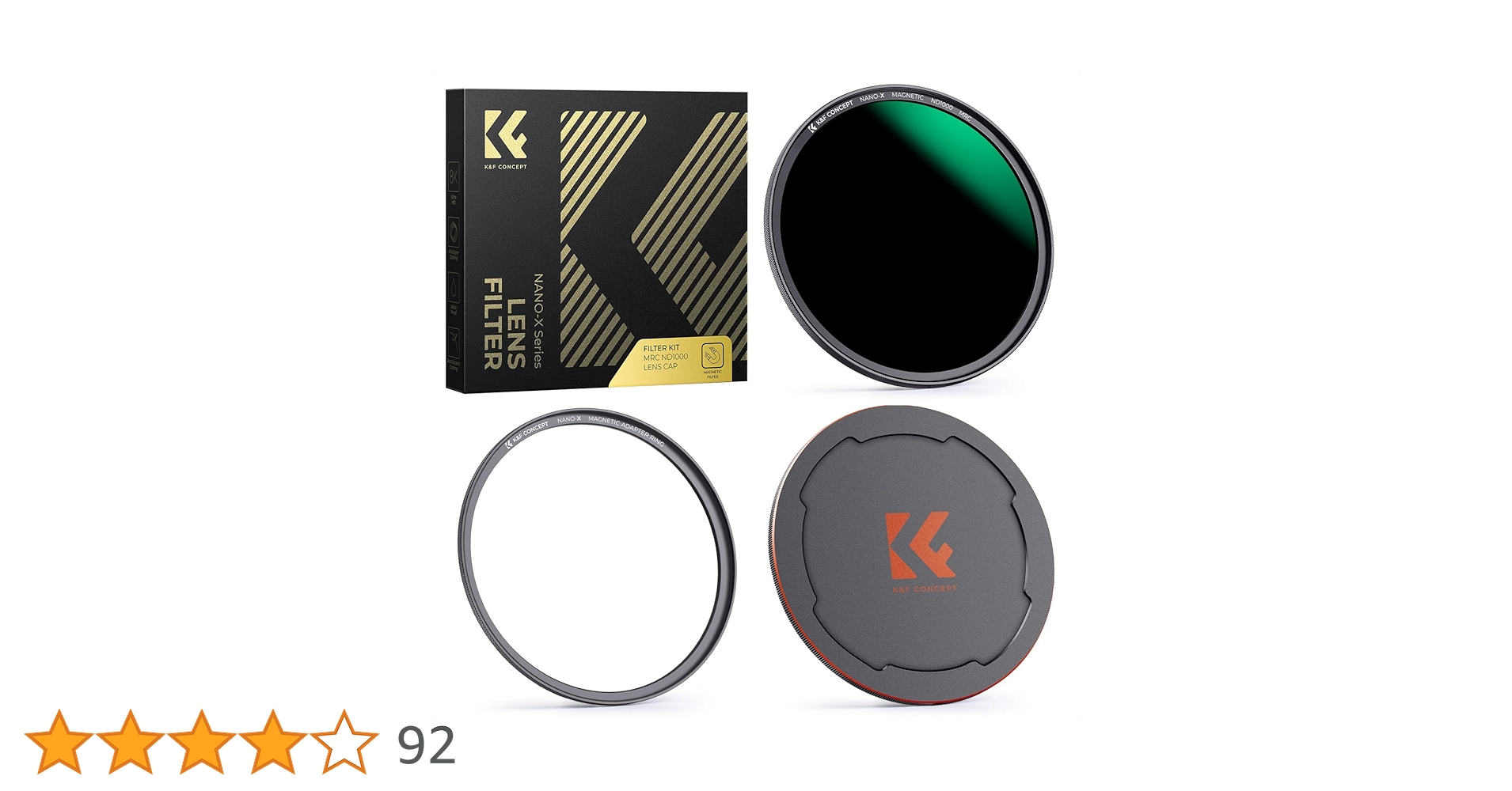 nnnnnnnnnn721's tweet card. K&F CONCEPT 67mm 磁気NDフィルター ND1000+レンズキャップセット 磁気吸着 装着便利 28層ナノコーティング減光フィルター 超薄型 撥水 防汚 アダプターリング付き