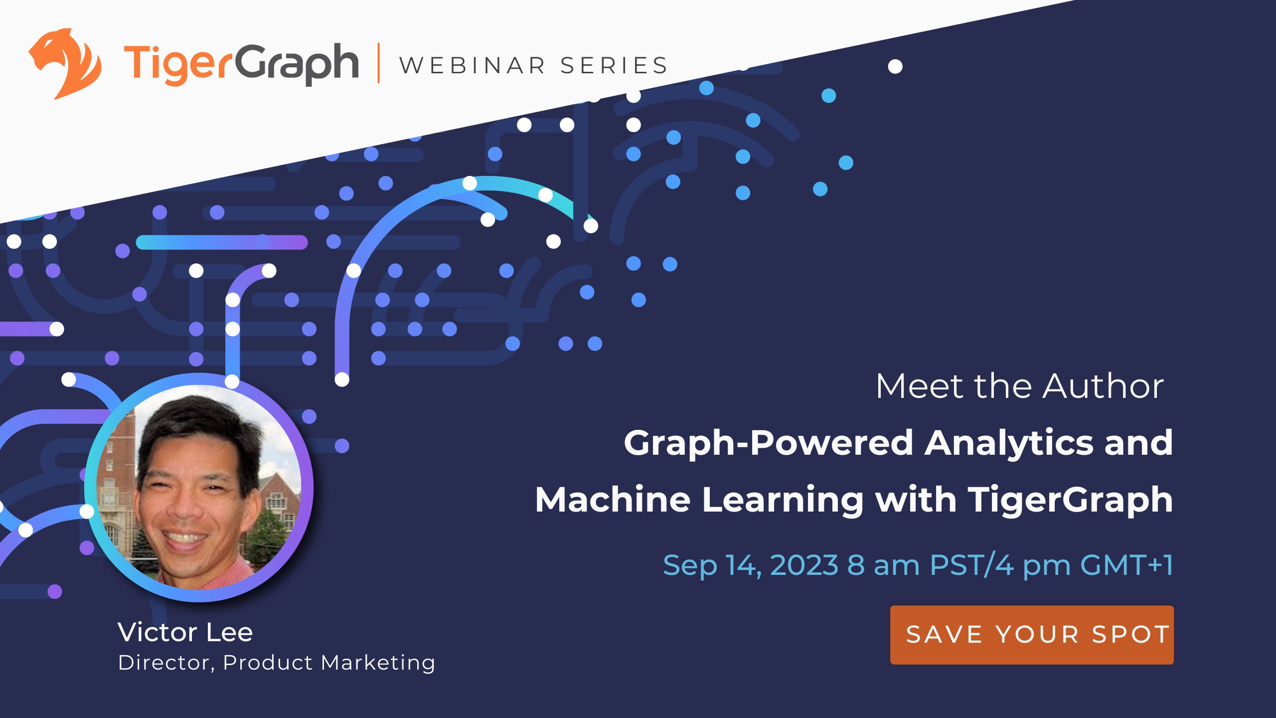 TigerGraphDB's tweet card. Learn about Graph-Powered Analytics and Machine Learning with TigerGraph