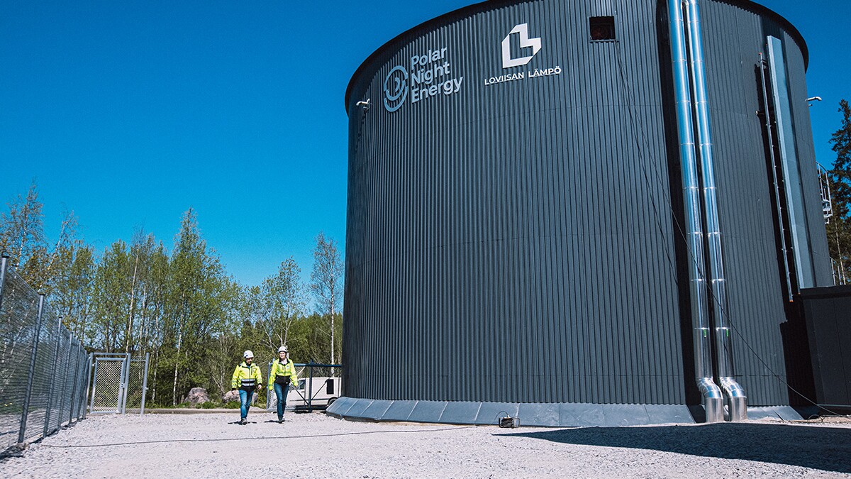 RobinBoardmanUK's tweet card. Finland has inaugurated an industrial-scale sand battery this week in the southern town of Pornainen, where it'll take over heating duties from an old woodchip power plant for the municipality. It's...