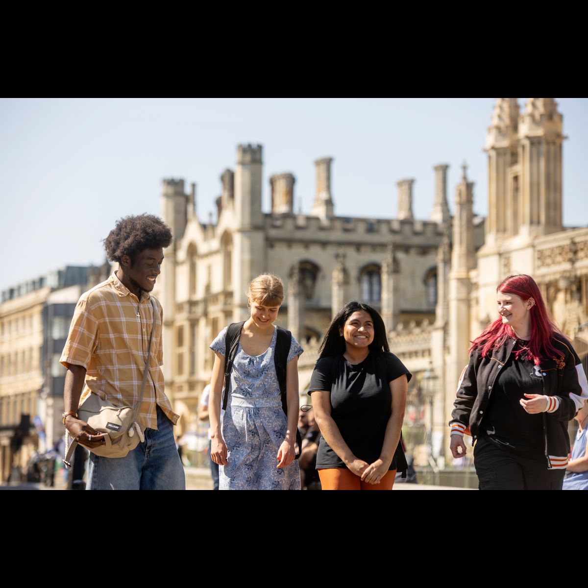 Cambridge_Uni's tweet card. Congratulations to the students who've achieved the grades they need to get in to Cambridge