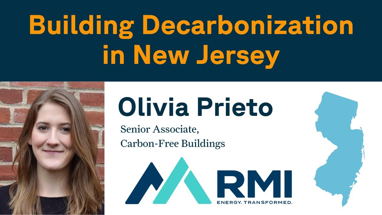 switchbox_data's tweet card. Olivia Prieto: Building Decarbonization in New Jersey (SB Speaker...