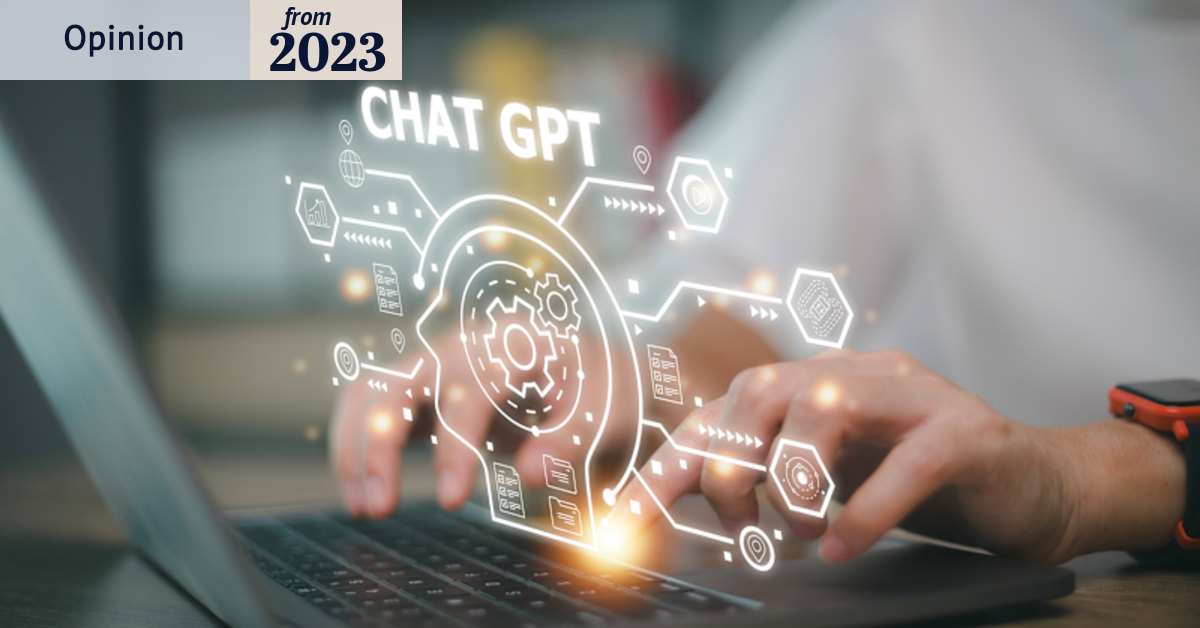 mattg0376's tweet card. Educators looking to weed out plagiarism among students face an impossibly difficult new technological challenge.