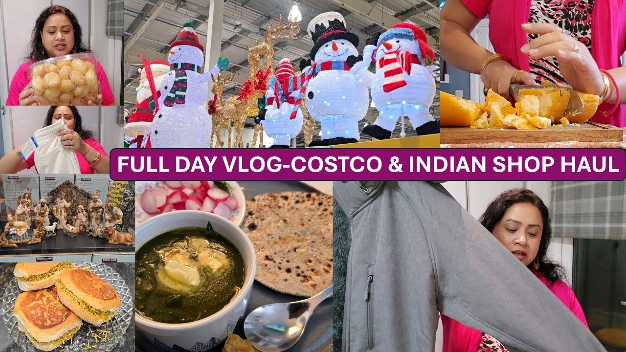 DeepsAIOChannel's tweet card. Raw & Real Random FULL Day Vlog - COSTCO & INDIAN SHOP SHOPPING HAUL