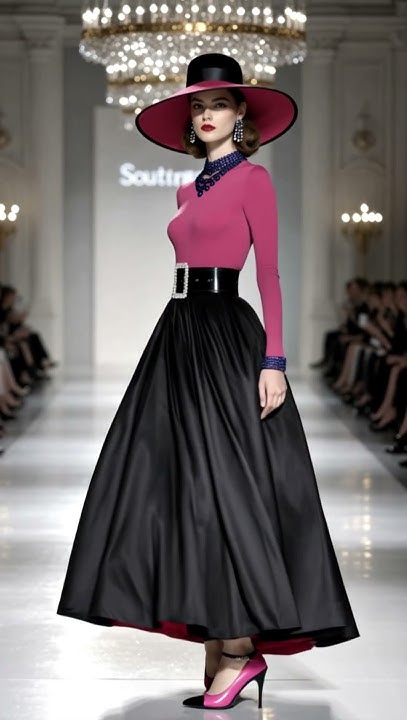 BairdArelis's tweet card. Golden Hour of Couture/Timeless Glamour Walk/Elegance in Motion#fas...