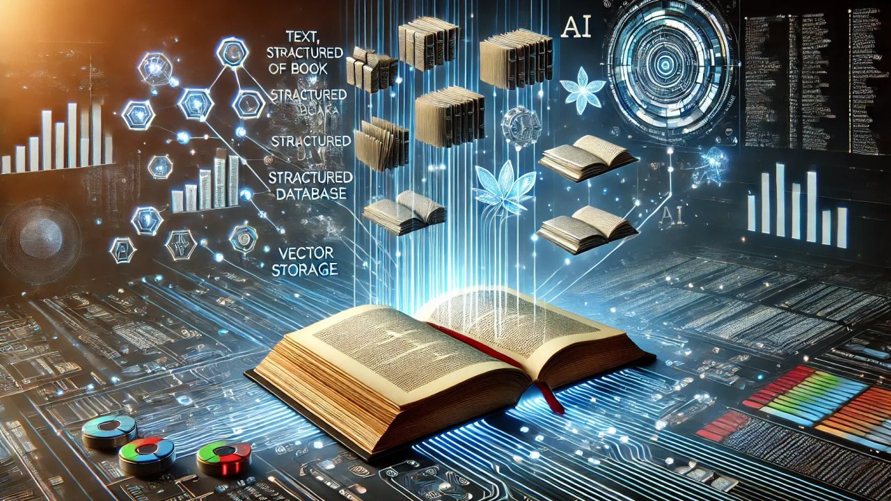 kubataba's tweet card. In the era of artificial intelligence, traditional books in their raw form no longer meet the requirements of modern information processing models. Storing text, tables, and images together as...