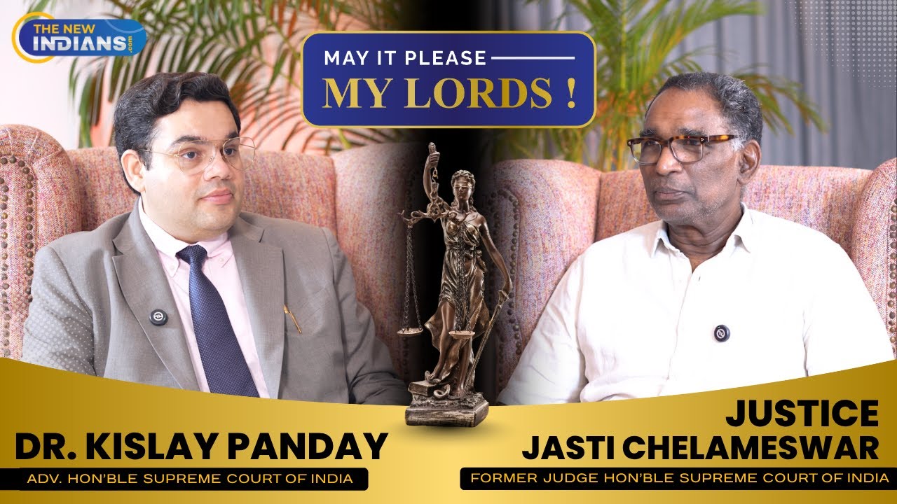 Aaditya__2's tweet card. May It Please My Lords | A Candid Conversation with Justice Jasti...