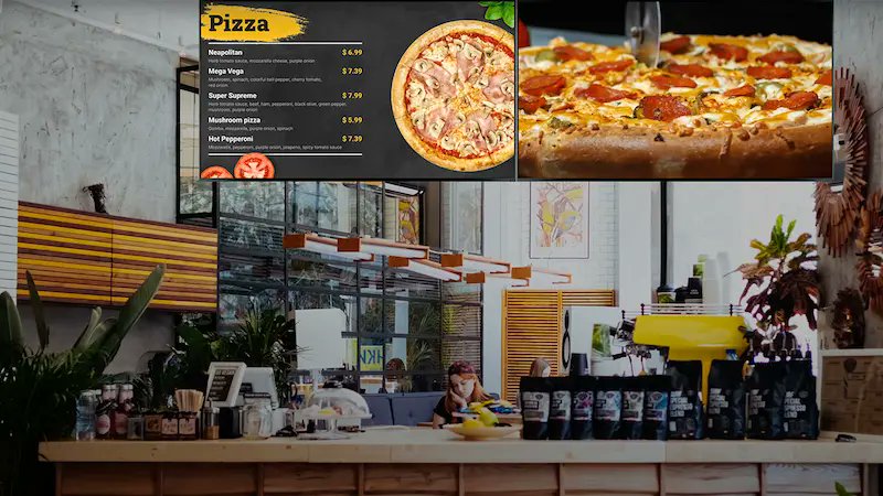 Look_rightnow's tweet card. Explore five practical methods to display your restaurant menu on TV screens, including USB sticks, HDMI connections, and digital signage software for remote management.