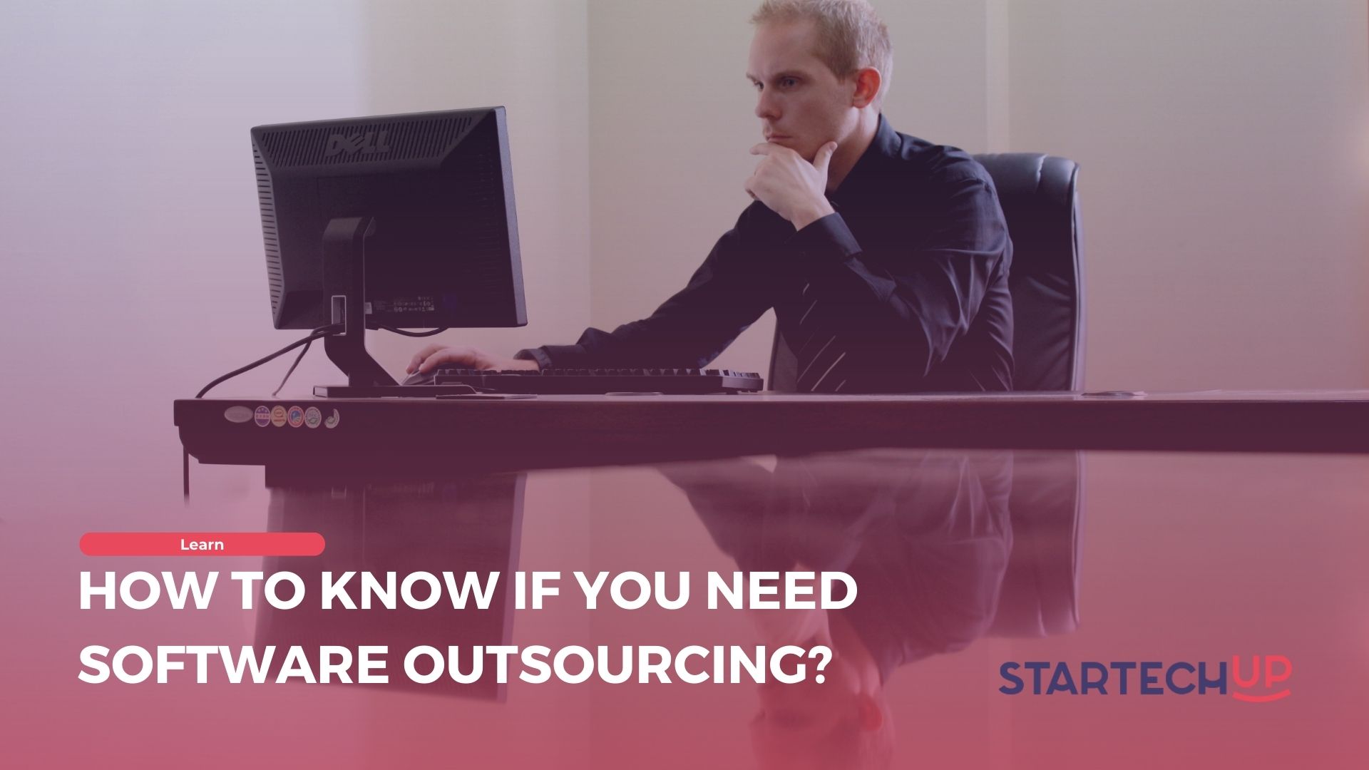StarTechUp's tweet card. Are you unsure if you need software outsourcing? Here are 11 signs that indicate your business needs help from an expert!