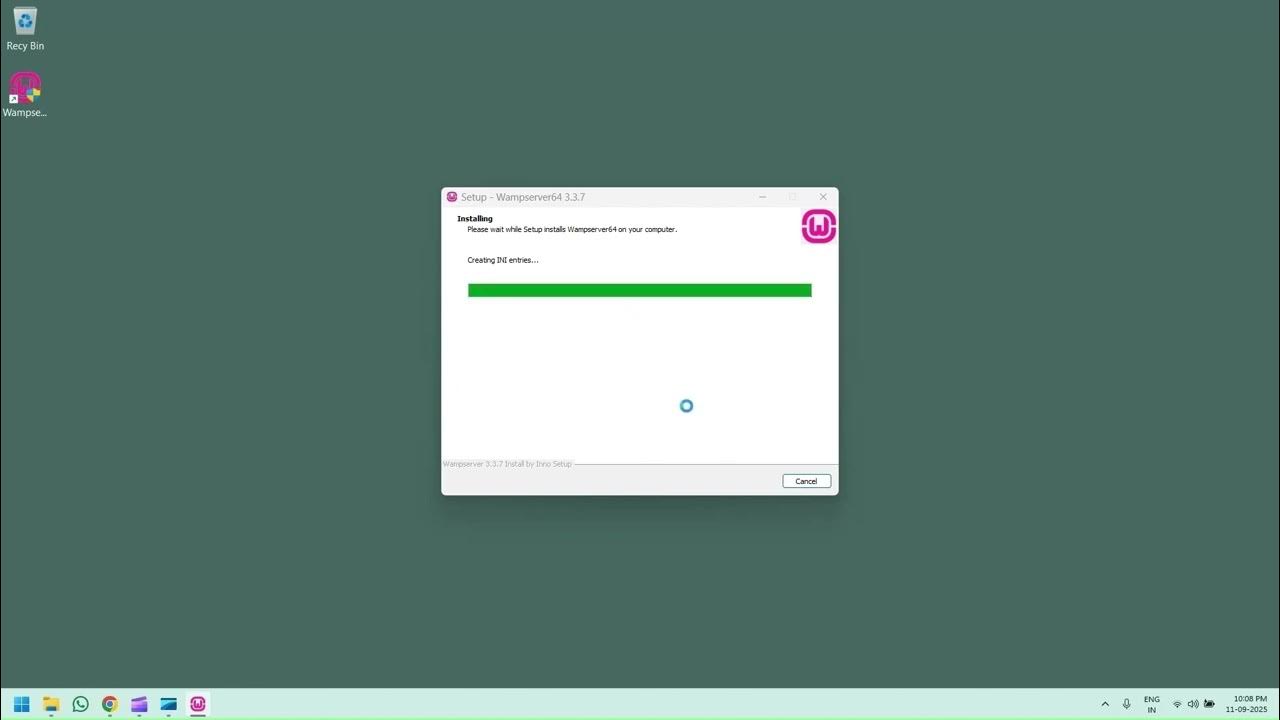 e_biswabhusan's tweet card. How to Install and Setup PHP on Your Laptop Using WampServer
