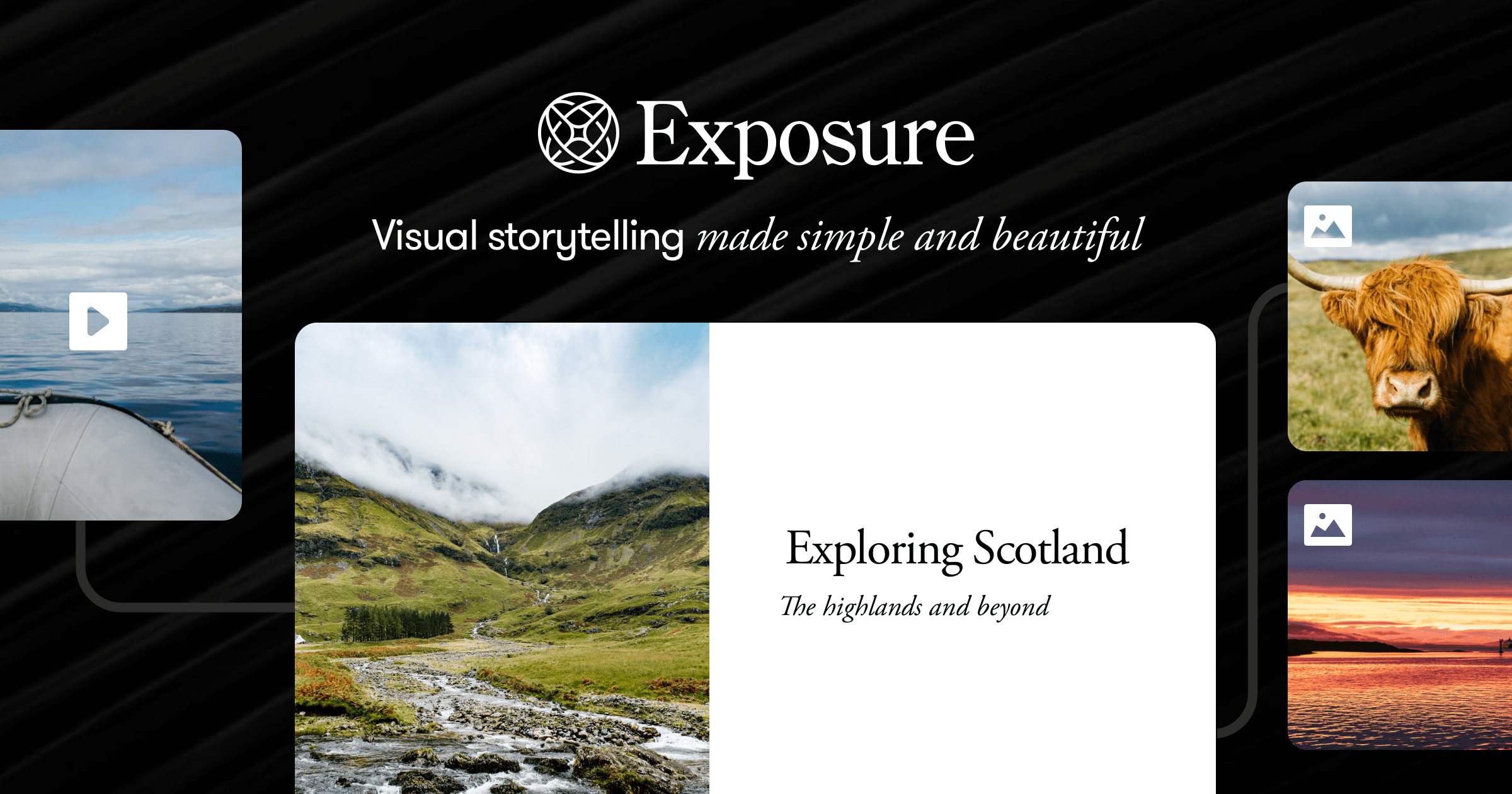CSforALL's tweet card. Exposure is a modern publishing platform for photographers and visual storytellers. It’s the simple way to create and share your unique photo stories.