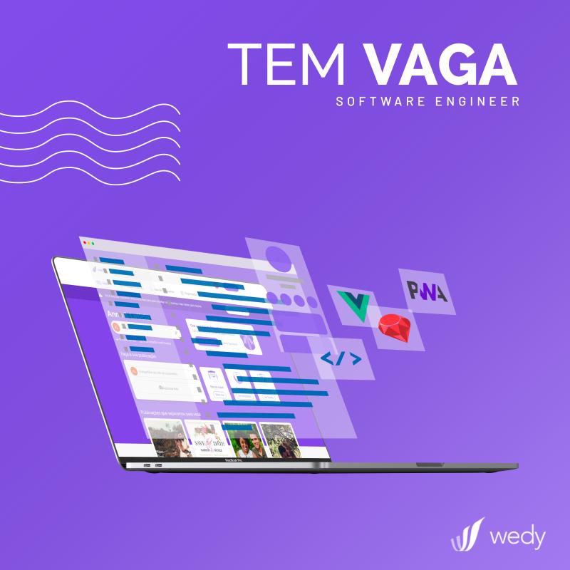 danieltamiosso's tweet card. 🚨JOB ALERT! Estamos procurando pessoas que possam ter um fit bacana com a Wedy e desejam aprender e experimentar tecnologias on the edge, como um engenheiro de software do nosso time de produto....