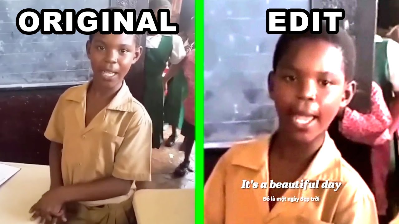 makersmartkey's tweet card. it’s a beautiful day ORIGINAL vs EDIT