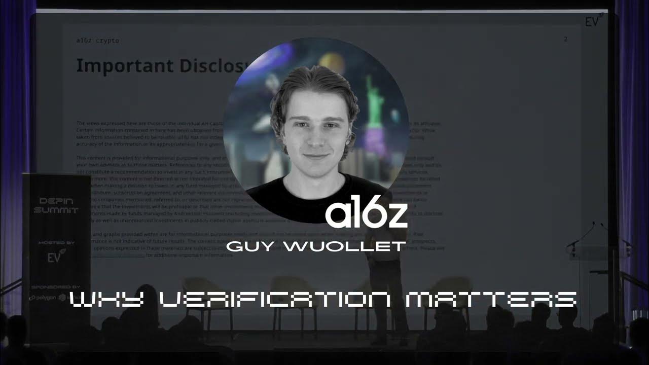 Exeos_Network's tweet card. Why Verification Matters | DePIN Summit 2024