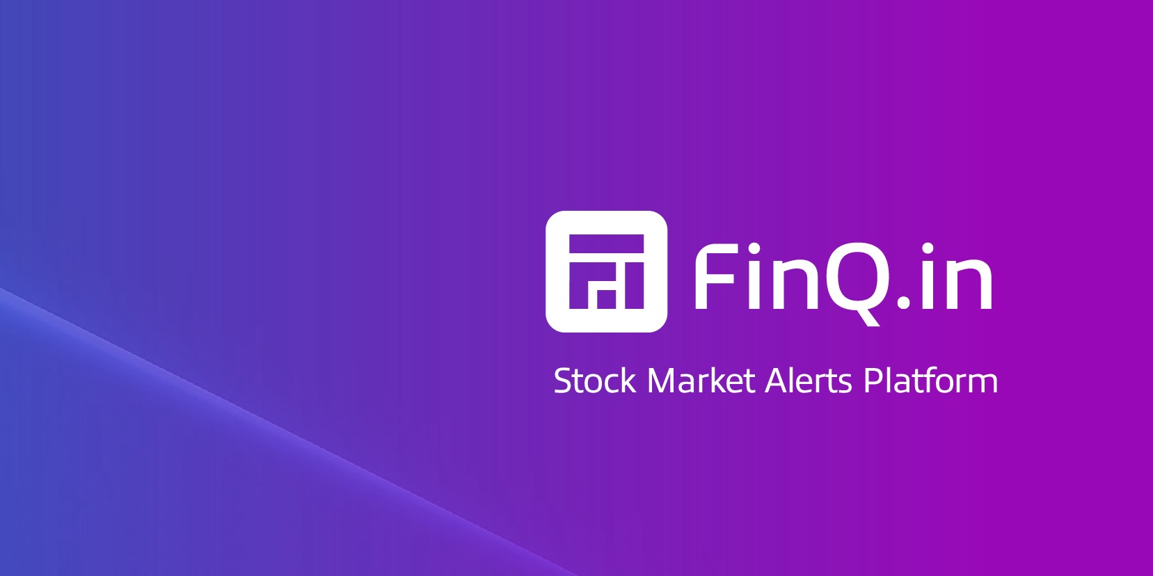 FinQ_India's tweet card. FinQ India is an AI-powered platform that sends real-time market alerts for your preferred stocks via WhatsApp, helping you make informed investment decisions instantly.