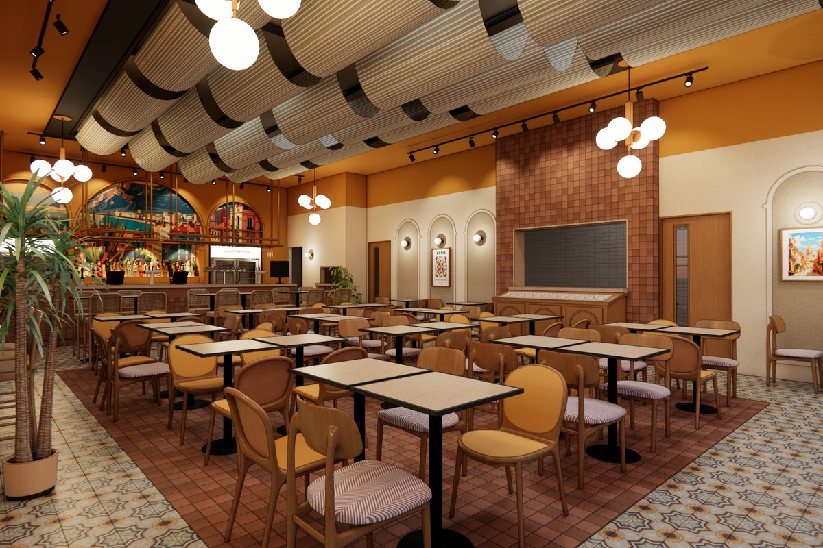 DBigblack's tweet card. The new venue will offer ‘traditional British pub classics with a Spanish twist’