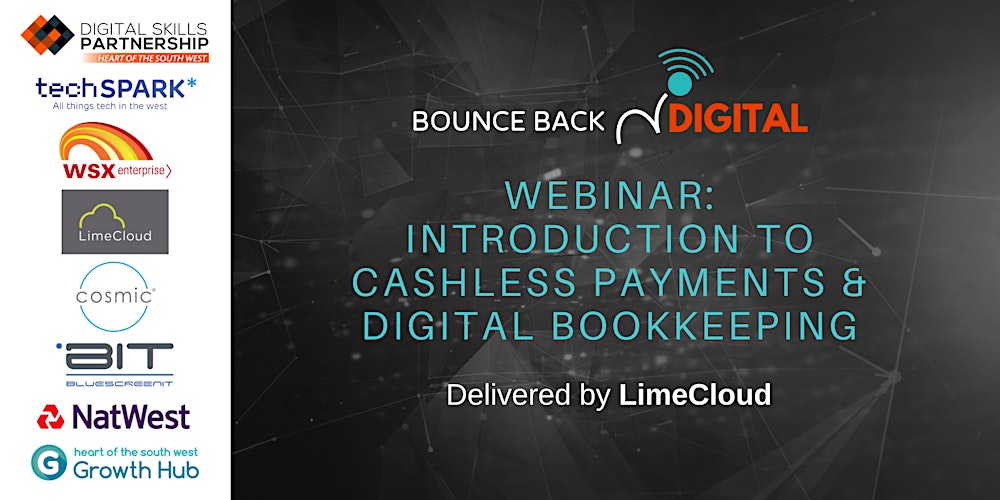 LimeCloudLtd's tweet card. Webinar: Cashless Payments & Digital Bookkeeping