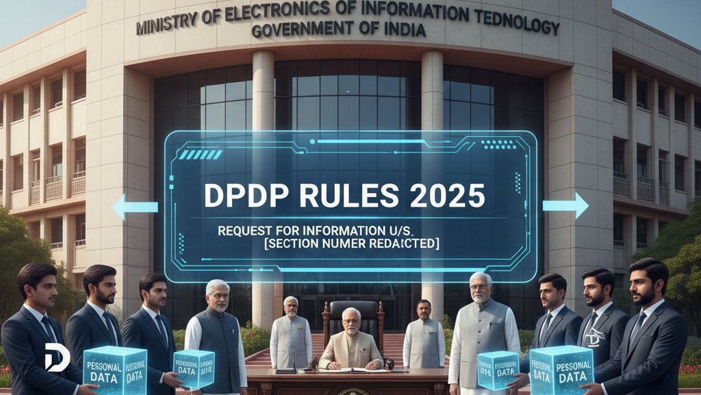 medianama's tweet card. Under Rule 23 of the DPDP Rules 2025, the govt can seek personal data from data fiduciaries for the "security of the state".