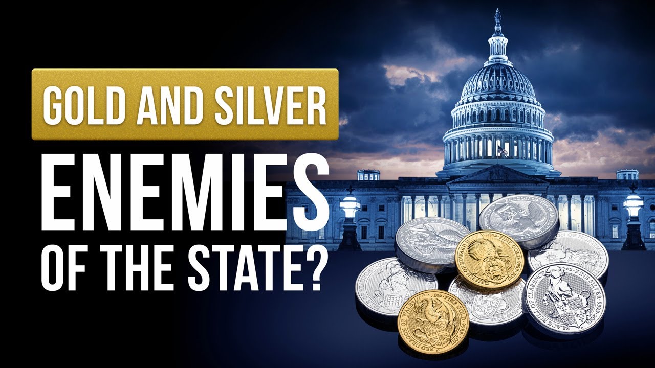 thesilverhermit's tweet card. Enemies of the state - about the price manipulation of Gold and Silver