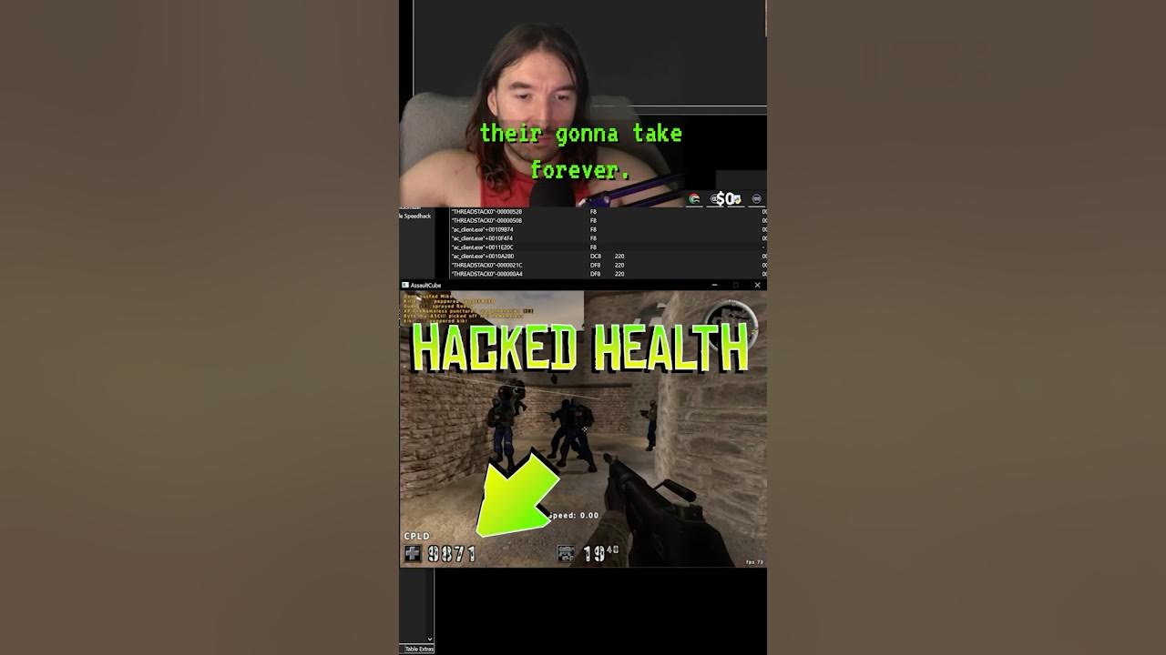 caveman2ez's tweet card. Cheat Engine Tutorial #hack #gamehacking #reverseengineering