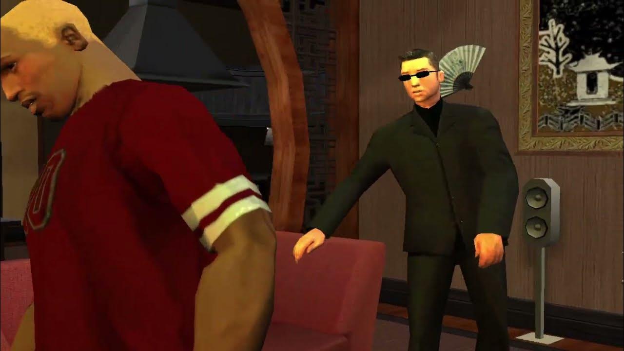 Plumpy_Frunkis's tweet card. YTP - CJ is... Disassociation Man