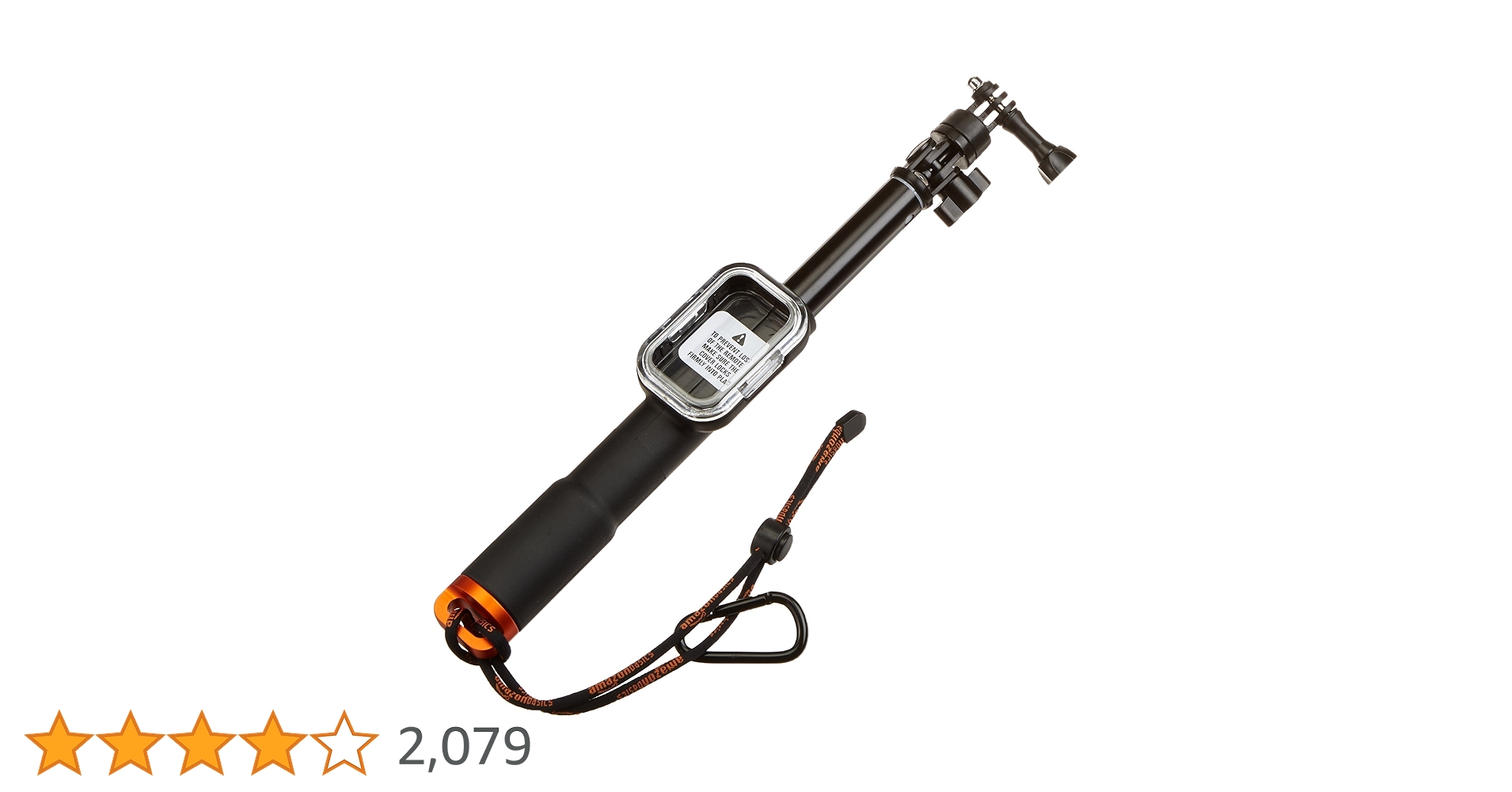 Smartinfo9's tweet card. AmazonBasics Extending Stick with Remote Housing for GoPro