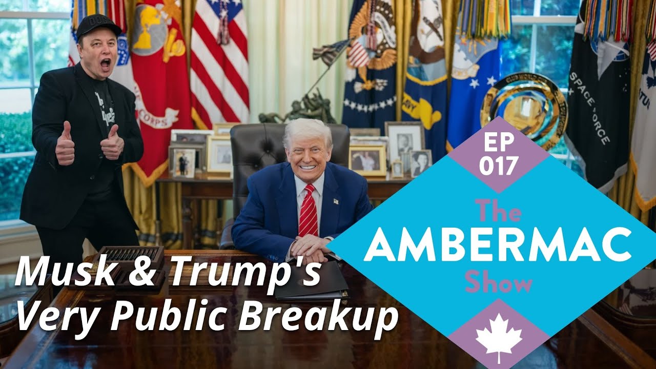 jeffmacarthur's tweet card. Trump and Musk's Public Breakup: The AmberMac Show Ep017