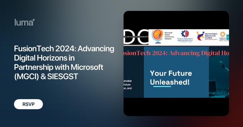 sanghvi_saumya's tweet card. 🎉 Get ready to bridge the gap between industry and academia at the most anticipated event of the year! Join us on October 4th, 2024, from 1 PM to 6 PM at the…
