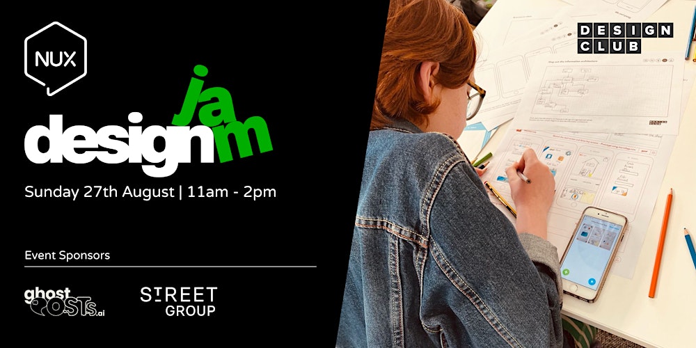 loveyourusers's tweet card. Summer Design Jam brought to you by NUX Manchester and Design Club. Design thinking workshop activities for children aged between 8 - 15.