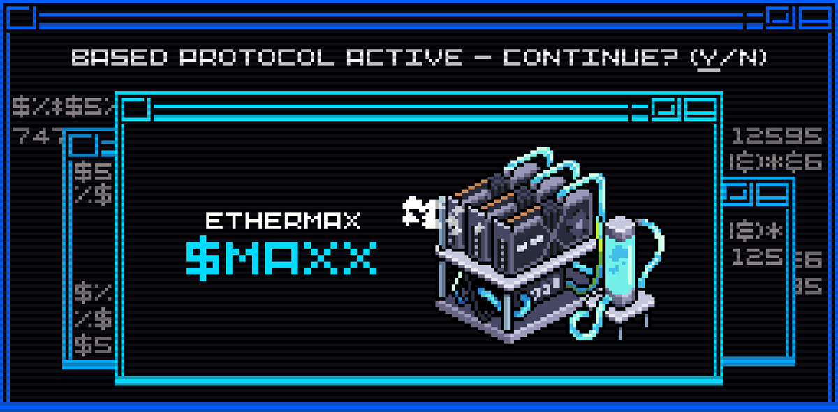 AbstractStan's tweet card. Ethermax