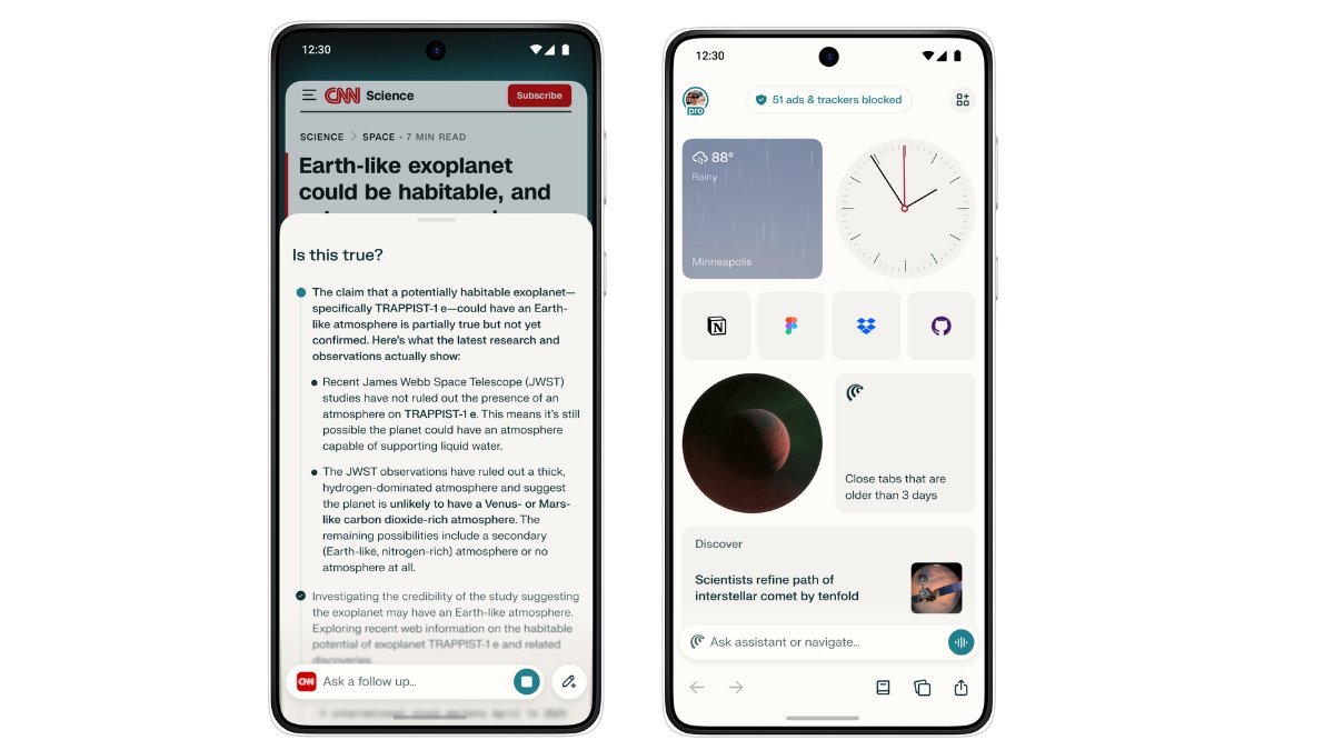 bsindia's tweet card. Comet Browser: Perplexity has launched its AI-native Comet browser for Android, bringing voice input, cross-tab summaries and built-in AI assistance to mobile users