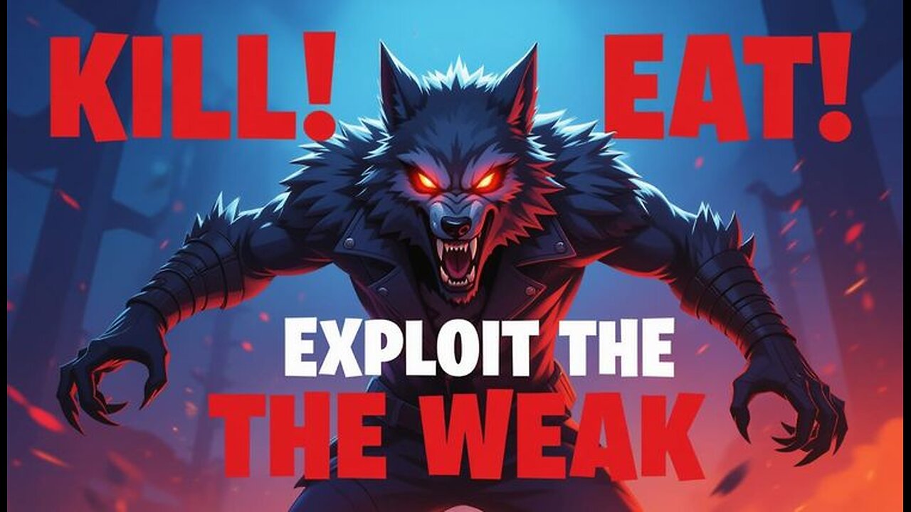 xtrmwolf's tweet card. 🟢 LIVE - XTRMWOLF - FORTNITE - KILL! EAT! EXPOLIT THE WEAK!