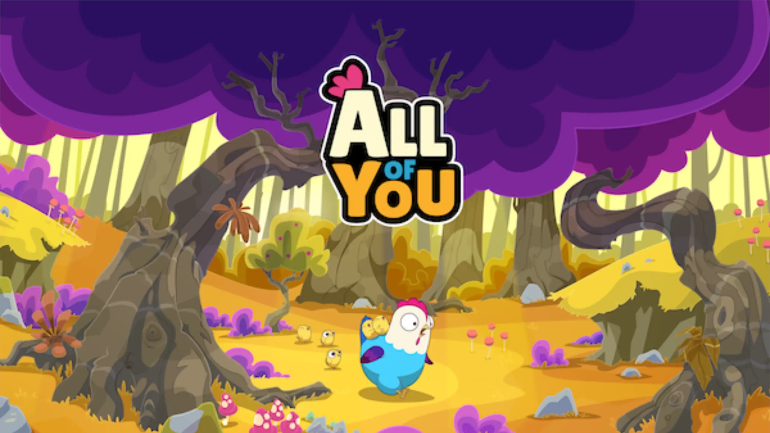 LollipopRobot's tweet card. All of You is a cute, purely visual, accessible, family-friendly puzzle adventure game with unique gameplay. Play and pause each section of a level to unveil the correct path for the main character....