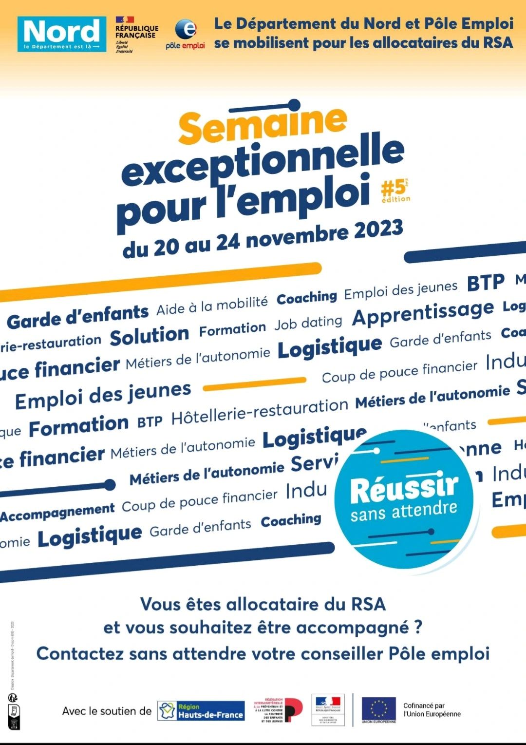 KW59400's tweet card. 📢 C'est parti pour la 5ème édition de la semaine ""Réussir Sans Attendre" sur le Cambrésis 😃 ↪️ La MNE de Cambrai, les Pôle Emploi de Le Cateau, Caudry et Cambrai, la #Région (pour la formation) et...