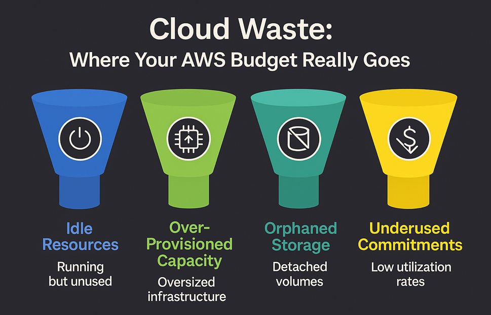 SyncArchitect's tweet card. Cut cloud costs and save money by stopping idle resources and make cloud work smarter for you. Optimise cloud with these tips.