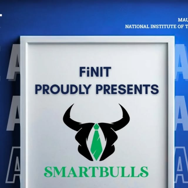 SmartBulls's tweet card. FiNIT | MANIT Bhopal (@finit_nitb) • Instagram photo