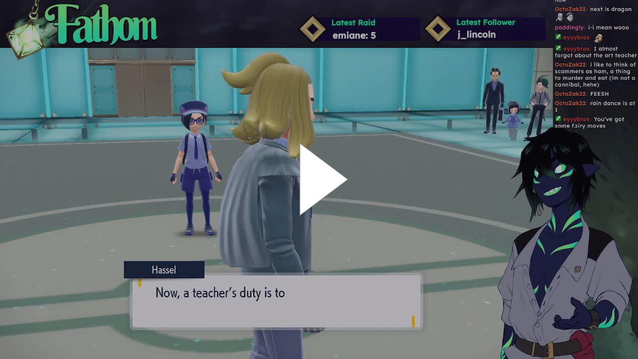 fathomVT's tweet card. fathomVT - Hassel struggles with emotional control