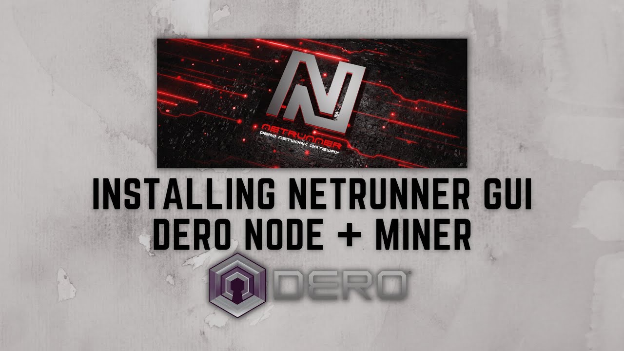 RBMcrypto's tweet card. DERO Netrunner GUI - Full Node + Miner Installation (Windows)