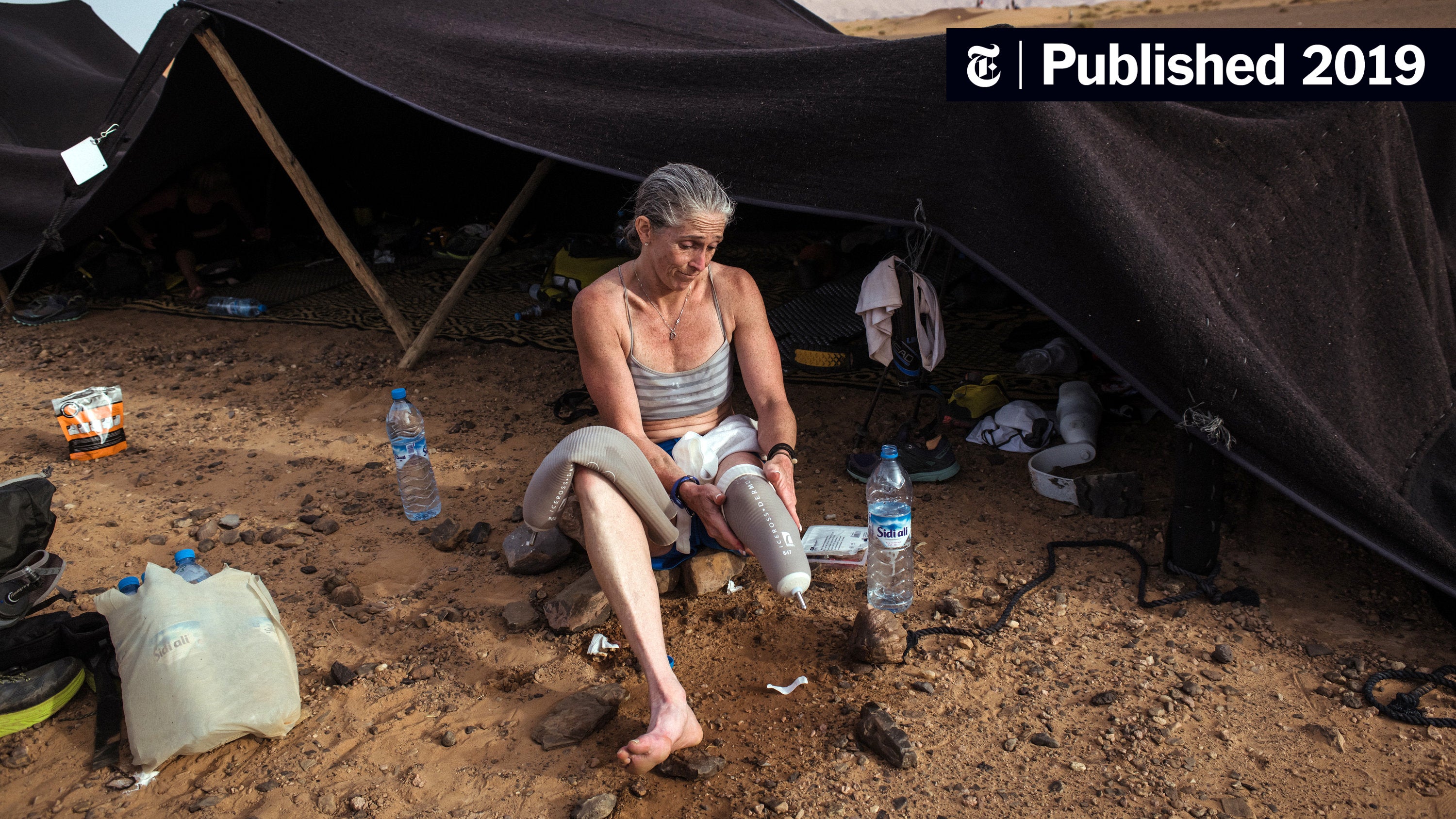 FrontierDesign2's tweet card. For Amy Palmiero-Winters’s latest ultramarathon venture, the treacherous Marathon des Sables, her 13-year-old daughter wrote a note: “Good luck. I love you. Don’t die.”