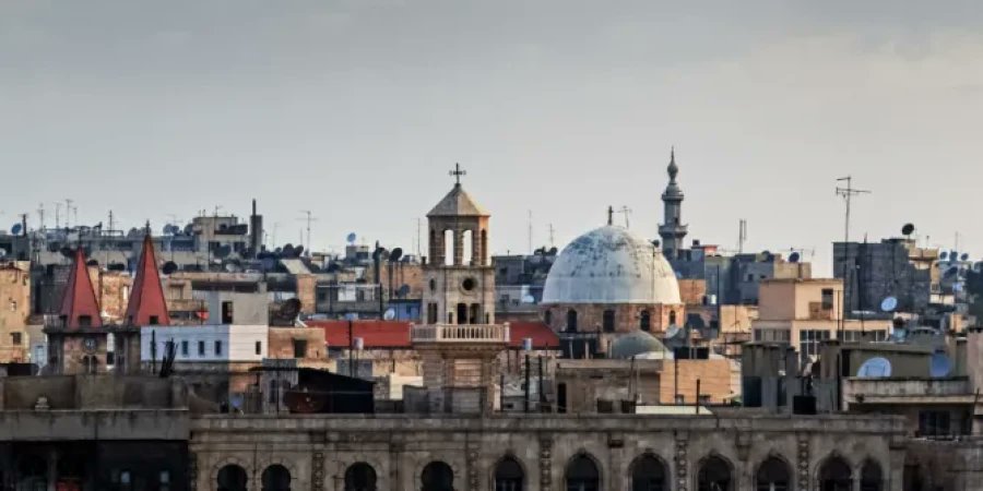 ShellMiddy's tweet card. Rebel forces met with bishops in Aleppo “immediately” after capturing the city, “assuring them that they would respect the various religious denominations and Christians.”